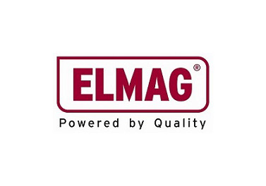 ELMAG Blå hygienslang, typ 864/10 för industrirullar 10 m 12, 7x18,5 mm, IT 1/2' x AG 1/2', anslutningar av AISI 304, 9403969