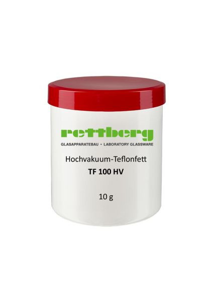 Rettberg högvakuum Teflonfett TF 100 HV burk för tätning och smörjning i syntes, PU: 10g, 107080197