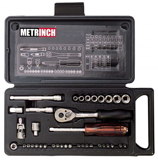 Metrinch Socket Set 37st MET-0325