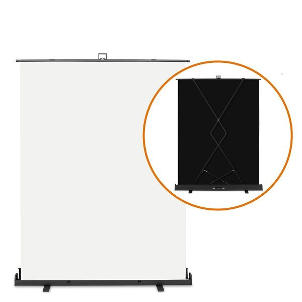 Walimex pro roll-up panel bakgrund vit 165x220, 23205