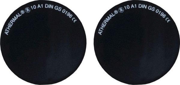 ELMAG svetsglasögonlins DIN 5, 50x2 mm rund för oxyfuel, 55372