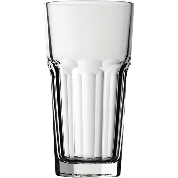 Utopia Casablanca långa drinkglas i halvpanel, CE-märkta 28,5cl, PU: 12 st, DL215