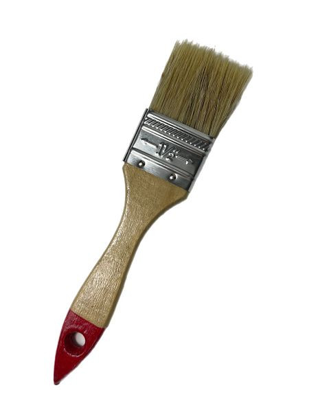 VaGo-Tools Lackborste, glasyr, målarpensel, platt pensel, porslinsborst, 38mm, PU: 6 st, 190-015-6_vx