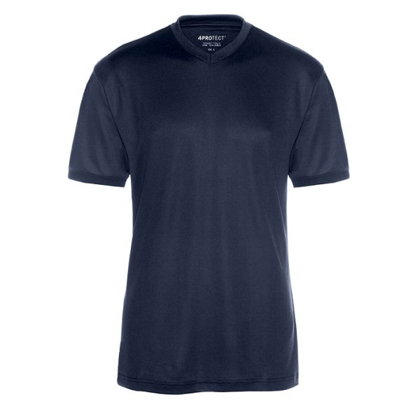 4PROTECT UV-skydd T-shirt COLUMBIA, marin, storlek: XS, förpackning om 10, 3330-XS