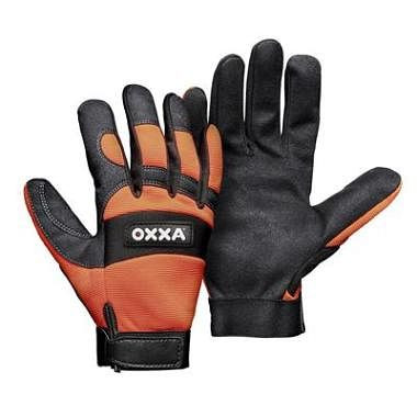 OXXA handske X-Mech 51-630, svart / orange, PU: 12 par, storlek: 11, 15163011