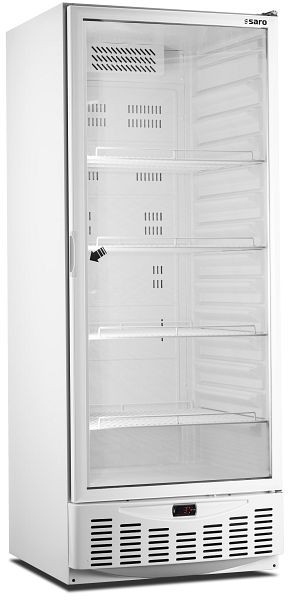 Saro kylskåp med glasdörr modell MM5 PV, vit, 486-4035