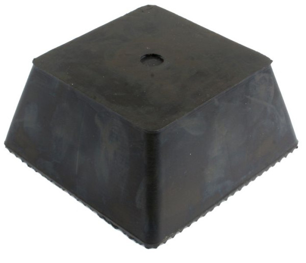 Busching gummi trapetsblock uni H70xB150xL150mm, lämplig för Autop, Becker med knoppar, 100380