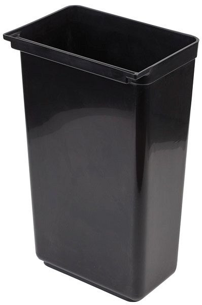 APS-behållare, 33 x 23 cm, höjd: 56,5 cm, polypropen, svart, kapacitet: 42 l, 11946