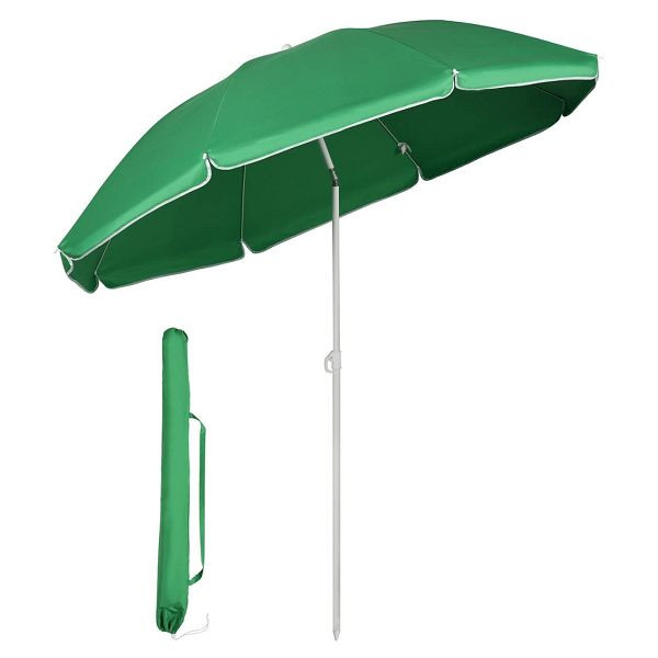 Sekey® 160 cm runt parasoll, färg: grön, 39916048