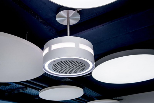Dust & Pollution Purifier Lamp dp-purifier, 160W, vit, luftrenare och lampa, 786-110 160W