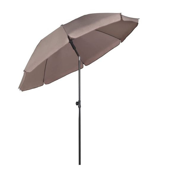 Sekey parasoll 200cm, hopfällbart, färg: taupe, 39920088