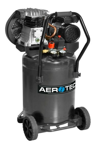 AEROTEC 420-90 V TECH - 230 volt oljesmord kolvkompressor, mobil, 2010179