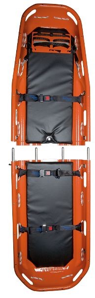 Skylotec tunga räddningstråg 2-delad ultraBASKET STRETCHER, tillverkad av plast (ABS), SAN-0087-2