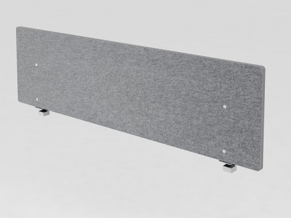 Hammerbacher akustisk skiljevägg 180cm, gråmelerad, 179,5x2,7/5x50 cm (BxDxH), VARW18/5