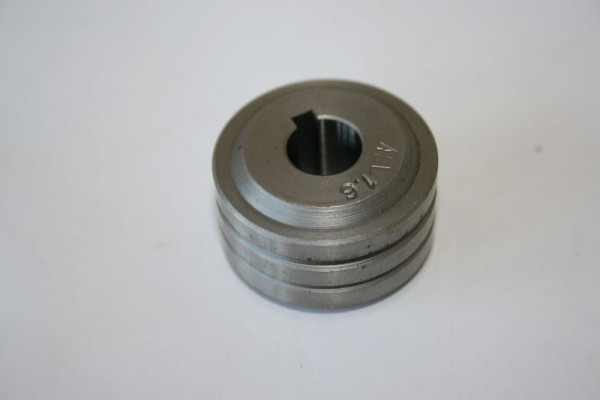 ELMAG matarrulle 1,2/1,6 mm för ETP 220 SynPuls och EMS 1725 (yttre Ø 30 mm/inre Ø 10 mm, 18 mm bred) för aluminium, HA 'HALF RUND GROOVE', 54784