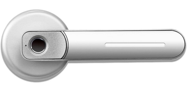 SOREX FLEX Easy Bluetooth dörrhandtag med fingeravtryck, silver, BH104200
