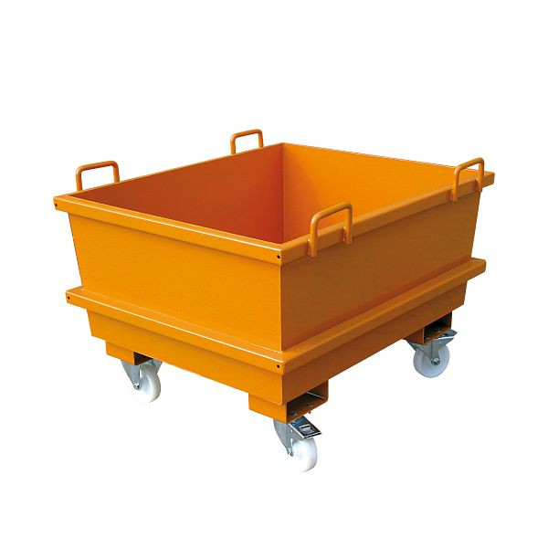 Eichinger industriell universalbehållare, 1000 kg, 300 liter, ren orange, 20310400000000