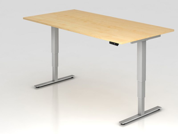 Hammerbacher elektriskt sitt-stå skrivbord 200x100cm lönn, arbetshöjd 63,5 -128,5 cm, VXDSM2E/3/S