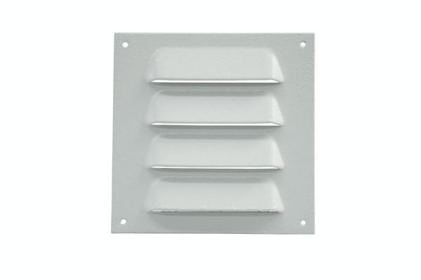Marley ventilationsgaller av aluminium 70x70mm fyrkantig av metall vit, 065793