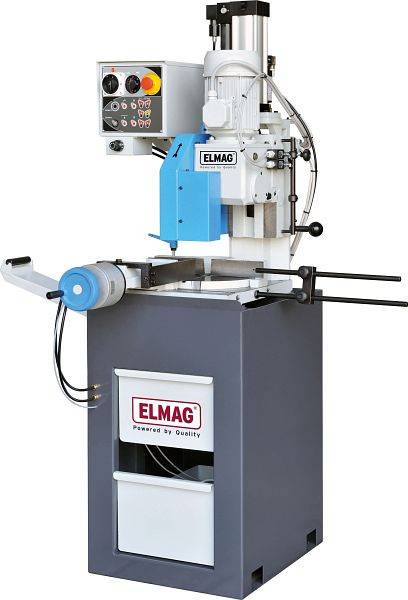 ELMAG metallcirkelsågmaskin, VS 315-PL, 17/34 rpm 'pneumatisk', inklusive spånrensare för tandstigning T 6, 78041