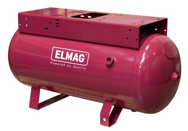 ELMAG tryckluftstank liggande, 11 bar, EURO L 100 CE (lämplig för pump B5900 - har större konsol), 10157