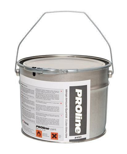 DENIOS PROline-färg utvändig märkningsfärg, 5 liter för ca 25 kvm, vit, PU: 5 liter, 233-413