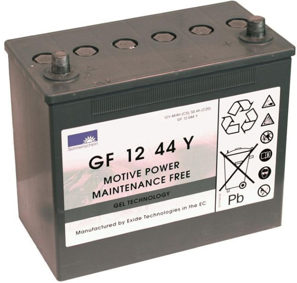 EXIDE batteri GF 12044 Y, absolut underhållsfritt, 130100021