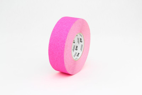 m2 halkskyddande signalfärg rosa rulle 50mmx18,3m, M1PR050183