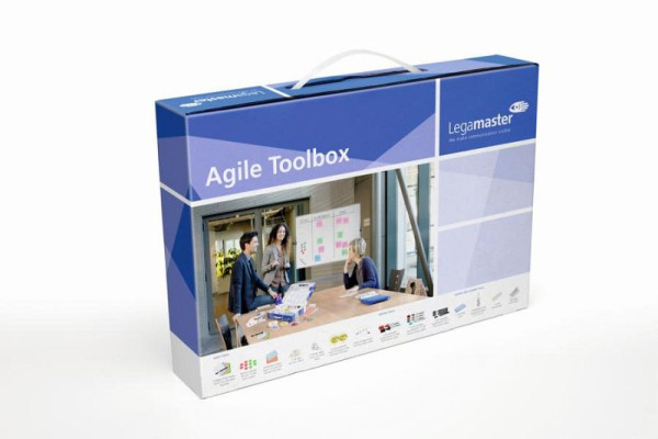 Legamaster Agile Toolbox, tillbehörsset för projektledning inkl planering av pokerkort, 7-125400