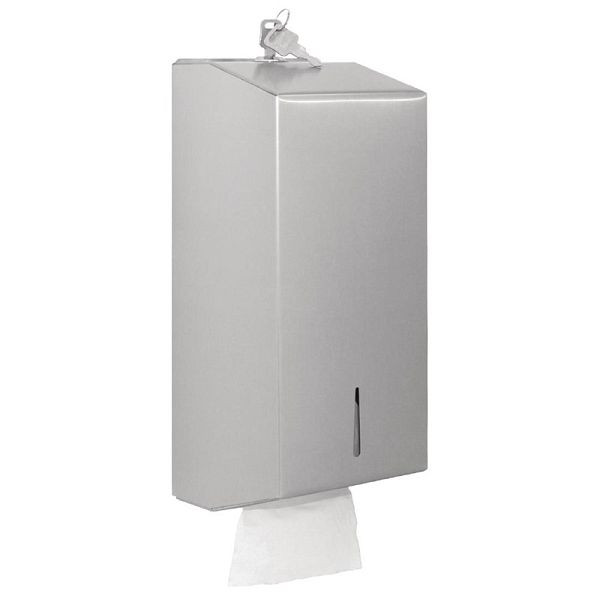 Jantex bulk toalettpappersdispenser gjord av rostfritt stål, GJ032