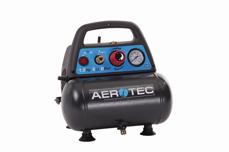 AEROTEC tryckluftkolvkompressor, portabel, oljefri, 200664