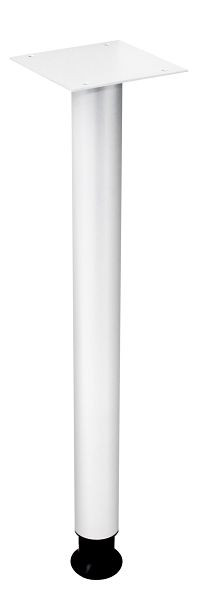 Hammerbacher stödfot rund vit, diameter: 60 mm, VSTFH/W