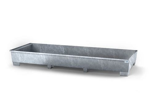 DENIOS hyllbricka classic-line av galvaniserat stål, för hyllor med en fackbredd på 3300 mm, 273-997