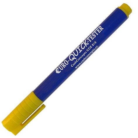 Cash Concepts CCE 810 penna för upptäckt av kemisk förfalskning, förpackning om 20, AC008812