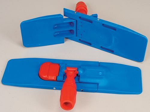 DENIOS mopphållare, med magnetstängande klafflås, 50 cm bred, 130-320