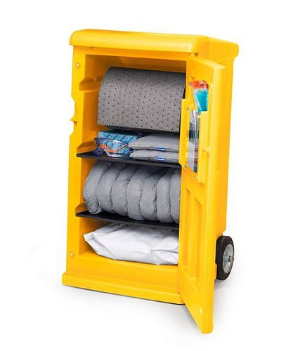 DENSORB Mobile Emergency Set, pärmar i gul Caddy Medium, Universal, 290-812