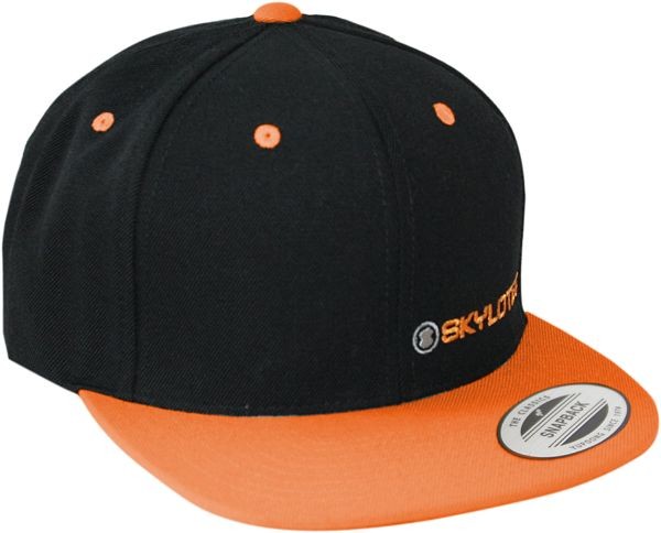 Skylotec snapback basebollkeps, orange, BE-338-01