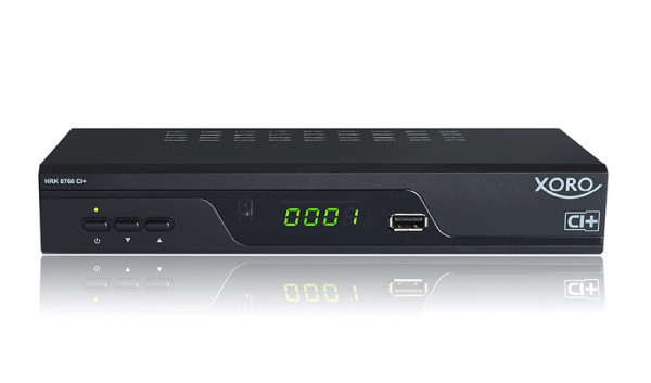XORO Hybrid Receiver för digital antenn (DVB-T / T2) och kabel-TV (DVB-C), HRM 8761 CI +, PU: 10 stycken, SAT100574