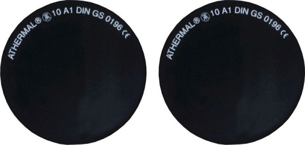 ELMAG svetsglasögonlins DIN 10, 50x2 mm rund, 55385