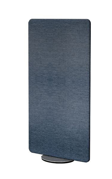 Kerkmann textilelement Metropol vridbart, B 800 x D 450 x H 1700 mm, blå, 45697317