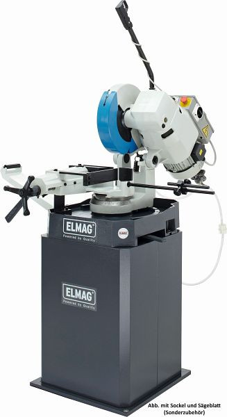 ELMAG metallcirkelsågmaskin, MKS 350 PROFI-L, 20/40 rpm, 78036