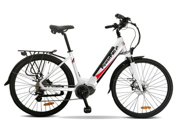 PowerPac elcykel stadscykel med mittmotor 26&quot; modell 2021, CB2022