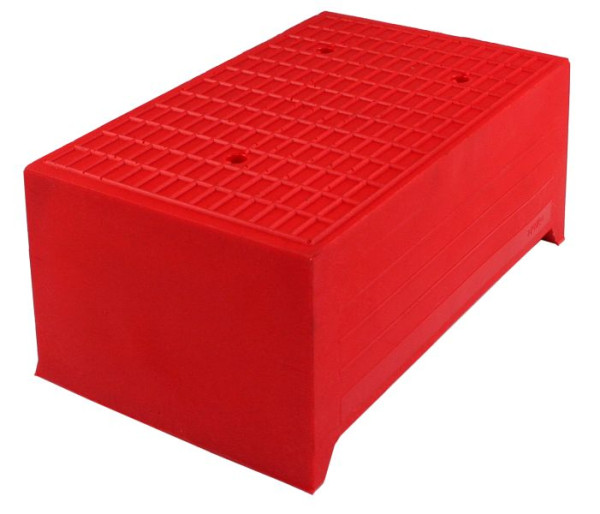 Busching Redline gummiblock för lyftplattformar, 87/100mm, med träkärna H87/100xB140xL230mm, 100875