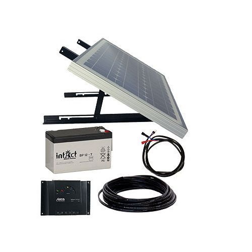 Phaesun Energy Generation Kit Solar Rise Nine 1.0 solsystem 10 Wp inkl batteri, 600299