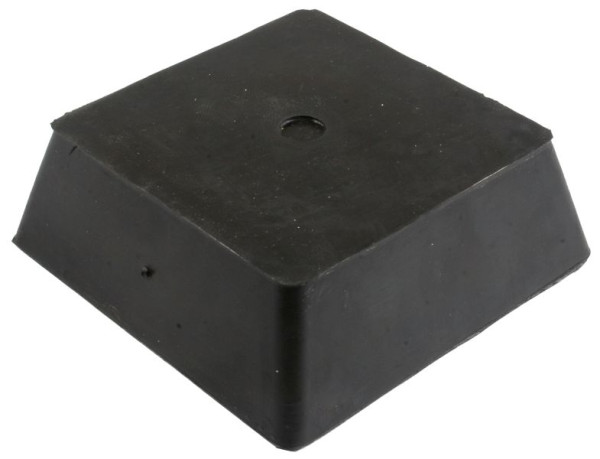 Busching gummi trapetsblock uni H50xB150xL150mm, lämplig för Autop, Becker med knoppar, 100381