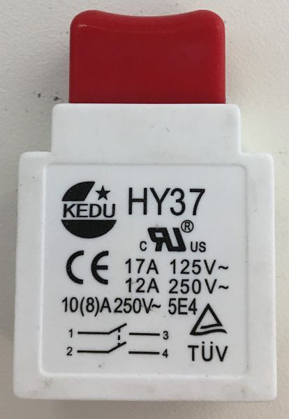 ELMAG MICRO switch med knapp för handtag för alla MKS - 'CE', 9708281