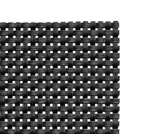 APS bordstablett - svart, 45 x 33 cm, PVC, smalband, 6 st, 60012