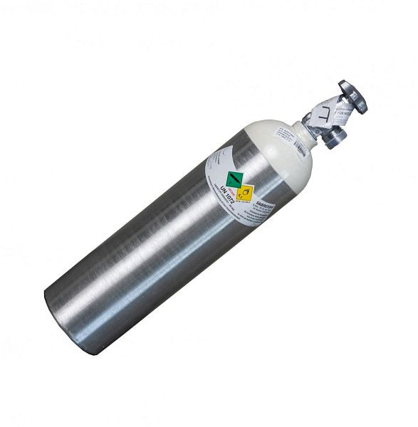 MBS Medizintechnik syrgasflaska 2 liter fylld aluminium med O2, 533027