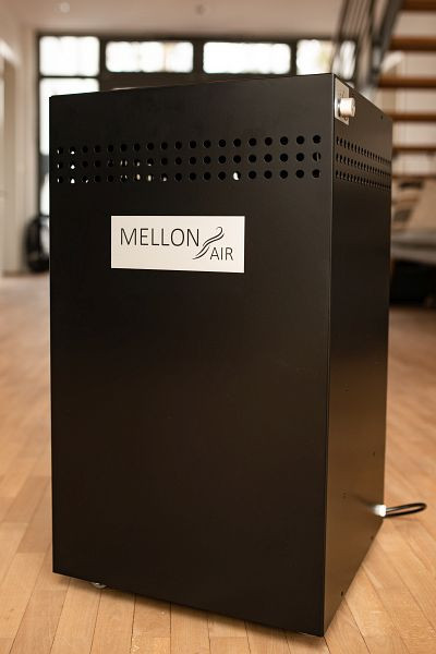 isomix rumsluftare MellonAir200 svart (RAL 9005), 0421-svart