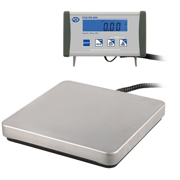 PCE Instruments digitalvåg, upp till 60 kg, USB, PCE-PB 60N